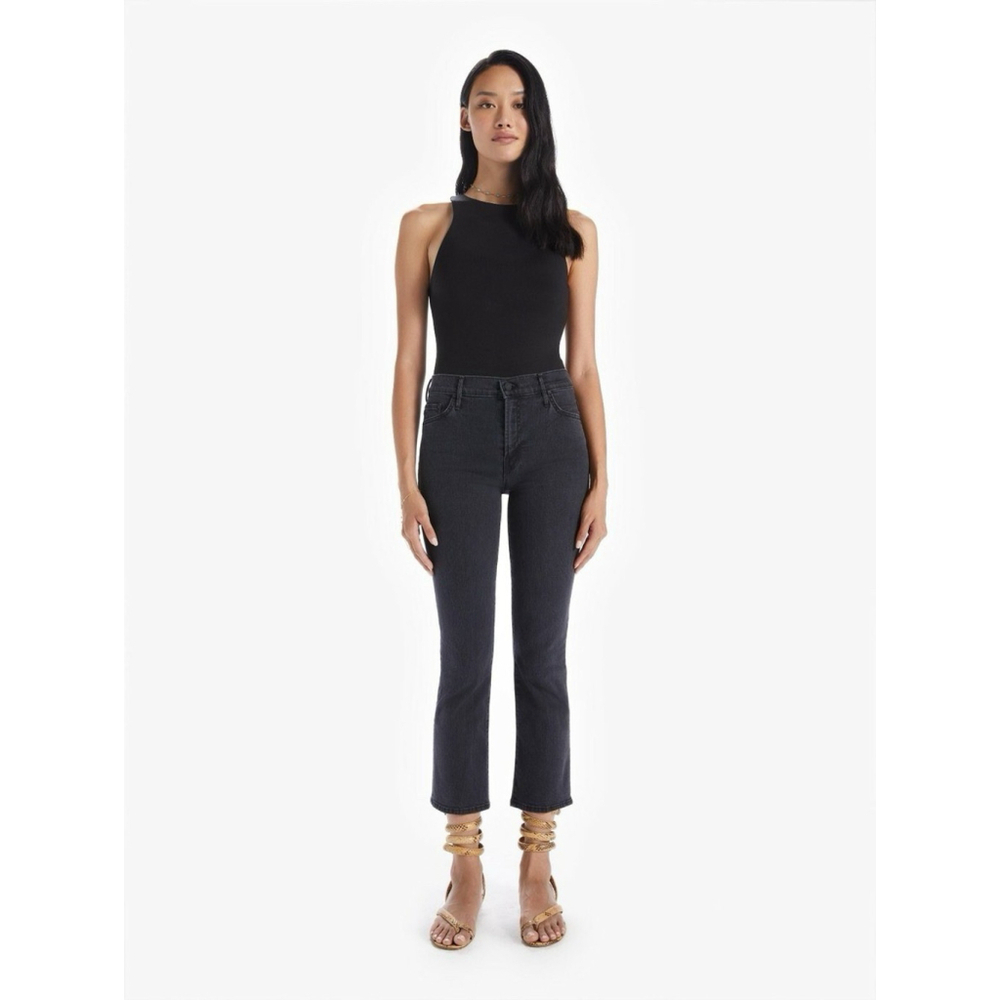 Mother Jeans The Insider Crop Dancing In The Dark Flare Size 30 Dark Wash
